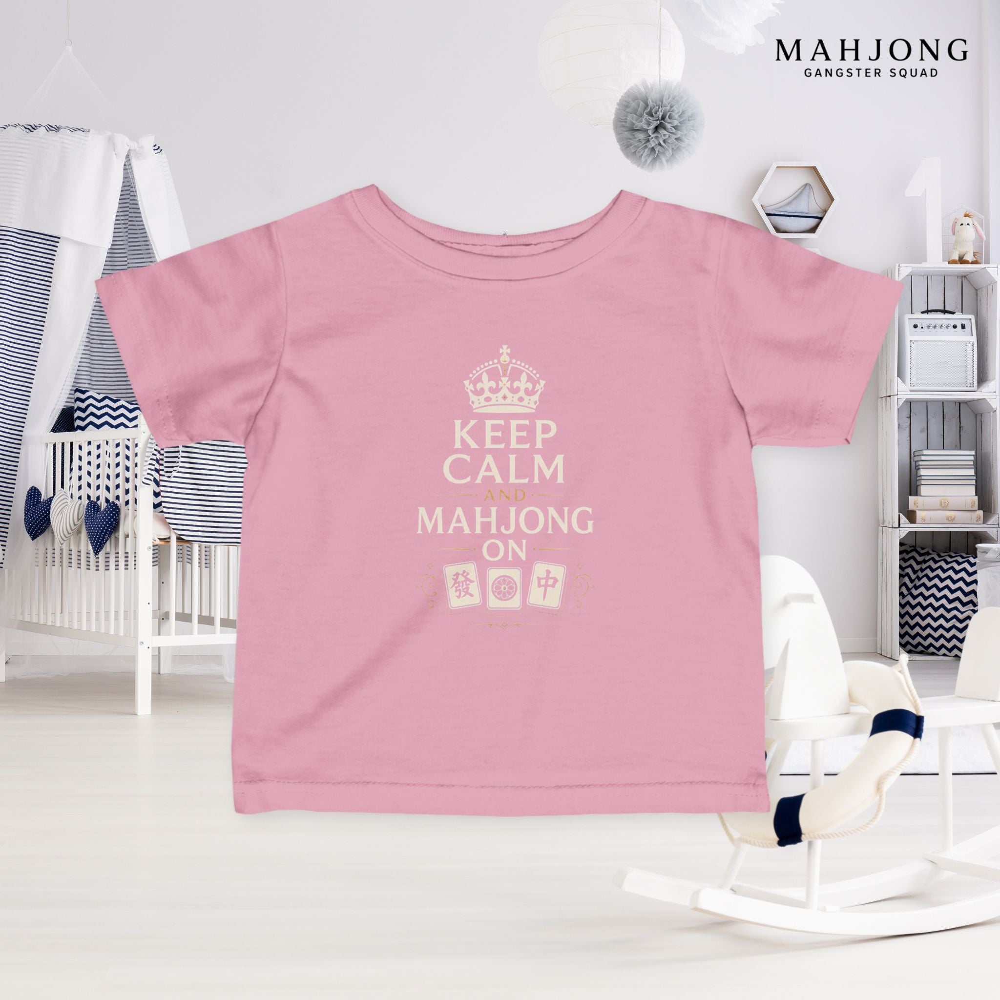 Mahjong Gangster Squad — ''Keep Calm" Infant Tee