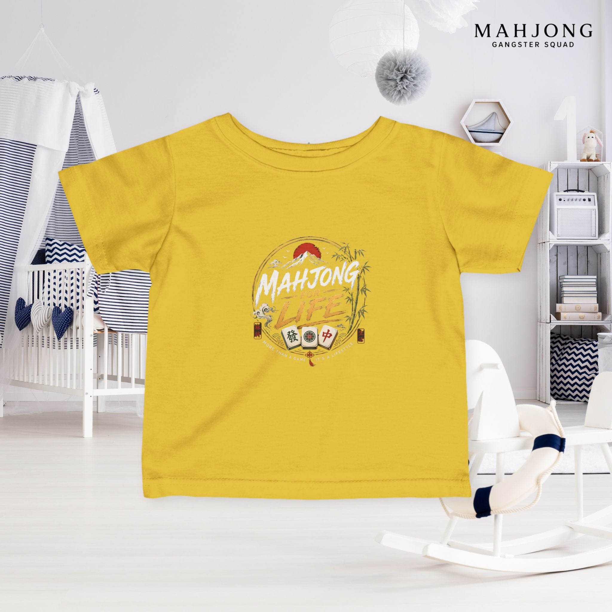 Mahjong Gangster Squad — ''Mahjong for Life" Infant Tee