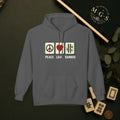 Mahjong Gangster Squad Hoodie — "Peace, Love, Bam"
