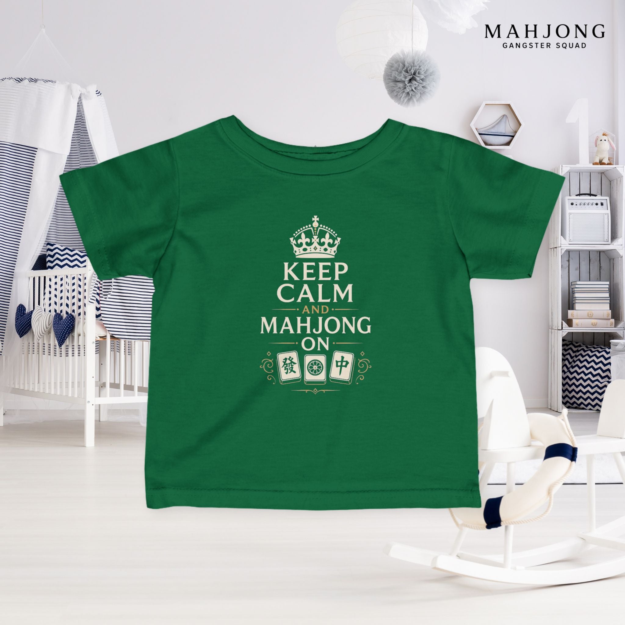 Mahjong Gangster Squad — ''Keep Calm" Infant Tee