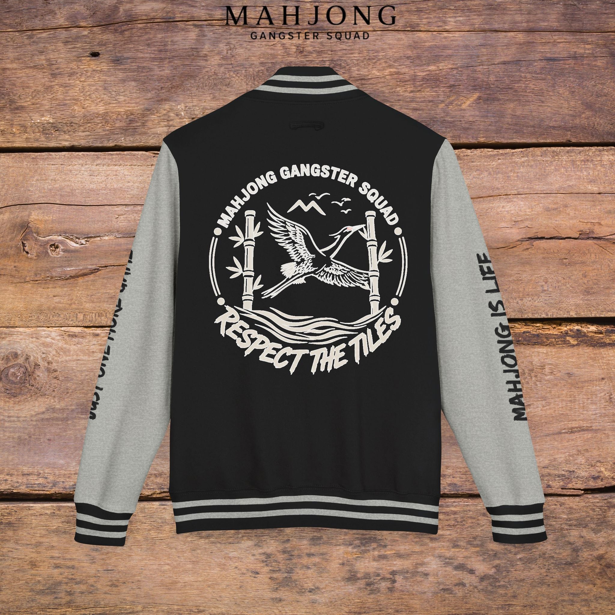 Mahjong Gangster Squad - Letterman Jacket