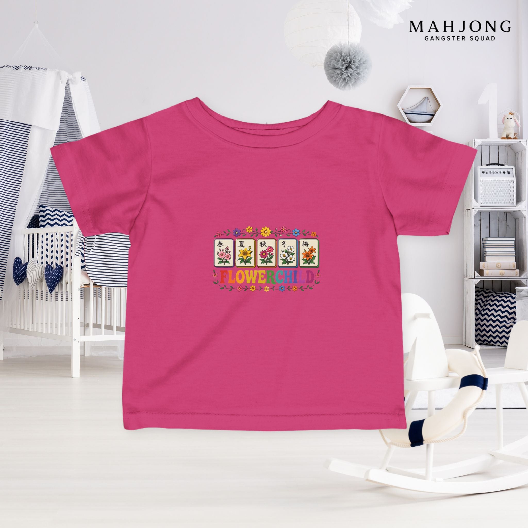 Mahjong Gangster Squad — ''Flower Child" Infant Tee
