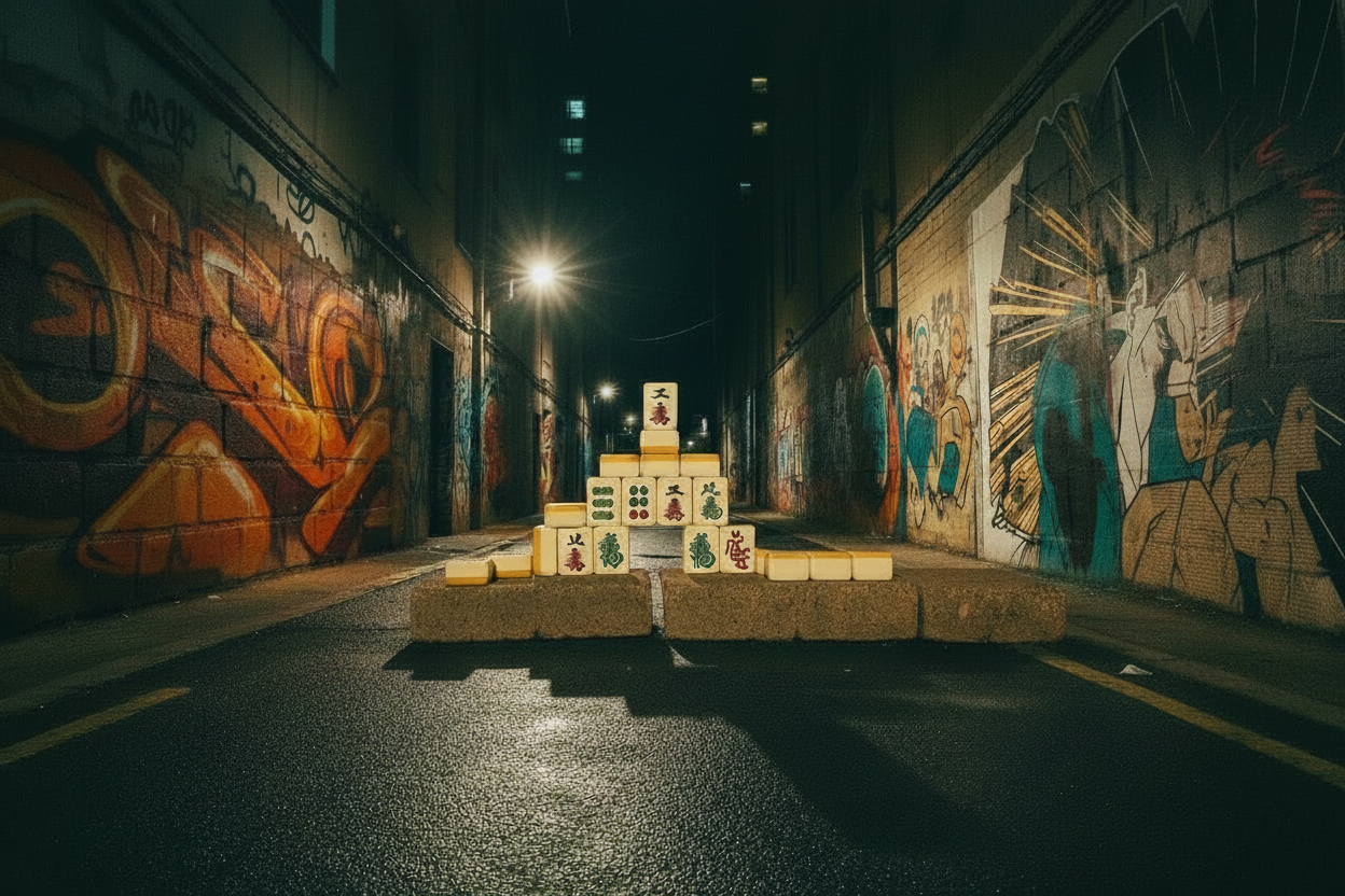 Alley without logo